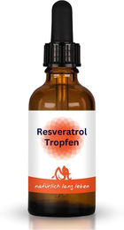 natürlich lang leben Resveratrol Tropfen vegan ohne Zusatzstoffe – Bild 1 von 4