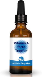 natürlich lang leben Vitamin A forte Tropfen vegan ohne Zusatzstoffe – Bild 1 von 3