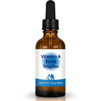 Produktbild von natürlich lang leben Vitamin A forte Tropfen vegan ohne Zusatzstoffe