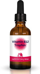natürlich lang leben Vitamin B12 Tropfen vegan ohne Zusatzstoffe – Bild 1 von 3