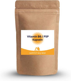 natürlich lang leben Vitamin B6 P5P Kapseln vegan ohne Zusatzstoffe – Bild 1 von 2