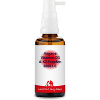 Produktbild von natürlich lang leben Vitamin D3 & K2 Tropfen vegan laktosefrei und glutenfrei