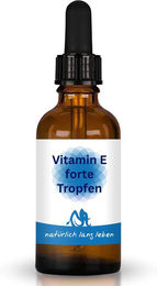 natürlich lang leben Vitamin E forte Tropfen vegan ohne Zusatzstoffe – Bild 1 von 3