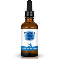 Produktbild von natürlich lang leben Vitamin E forte Tropfen vegan ohne Zusatzstoffe
