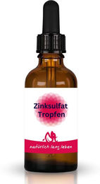 natürlich lang leben Zinksulfat Tropfen laktosefrei glutenfrei ohne Zusatzstoffe – Bild 1 von 2
