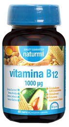 NATURMIL Vitamin B12 1000 µg Tabletten 60 Stück vegan zuckerfrei glutenfrei laktosefrei – Bild 1 von 1
