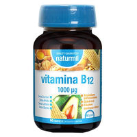 Produktbild von NATURMIL Vitamin B12 1000 µg Tabletten 60 Stück vegan zuckerfrei glutenfrei laktosefrei