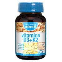 Produktbild von NATURMIL Vitamin D3+K2 Tabletten laktosefrei und glutenfrei 60 Stück