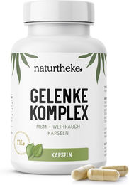 Naturtheke Gelenke Komplex Kapseln mit Boswellia Weihrauch ohne Zusatzstoffe 60 Stück – Bild 1 von 1