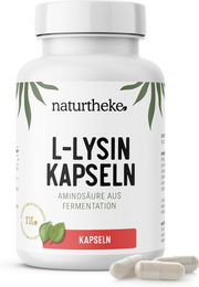 Naturtheke L-Lysin Kapseln 60 Stück – Bild 1 von 1