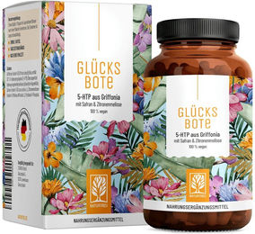 NATURTREU 5-HTP Griffonia Kräuter-Komplex vegane Kapseln 90 Stück – Bild 1 von 1