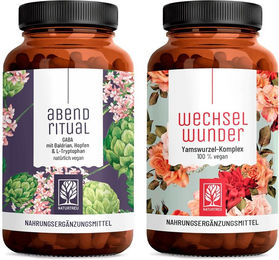NATURTREU® ABENDRITUAL WECHSELWUNDER Paket mit B-Komplex Kapseln für Frauen, vegan und ohne Zusatzstoffe – Bild 1 von 1