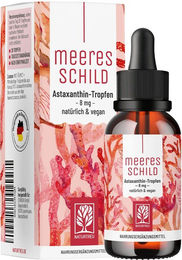NATURTREU Astaxanthin 8 mg Tropfen 30 ml hochdosiert vegan ohne Zusatzstoffe – Bild 1 von 1