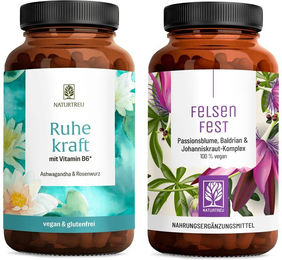NATURTREU B-Komplex Kapseln vegan ohne Zusatzstoffe – Bild 1 von 1