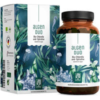 Produktbild von NATURTREU® Bio Spirulina und Bio Chlorella Komplex Superfood-Mischung, 360 vegane Tabletten, laborgeprüft, glutenfrei und ohne Zusatzstoffe