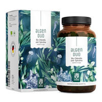 Produktbild von NATURTREU Bio Spirulina und Chlorella Komplex Superfood-Mischung Tabletten vegan und glutenfrei