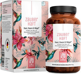NATURTREU Biotin Silizium Komplex mit Zink und Selen vegane Kapseln 120 Stück – Bild 1 von 1