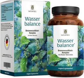 NATURTREU Brennnessel Komplex mit Rosskastanienextrakt hochdosiert 90 vegane Kapseln – Bild 1 von 1