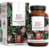 Produktbild von NATURTREU Eisen Komplex mit Bisglycinat und Fenchel, 120 vegane Kapseln, ohne Zusatzstoffe