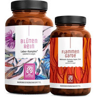 Produktbild von NATURTREU® FLAMMENGARDE BLÜTENREIN Kapseln vegan ohne Zusatzstoffe