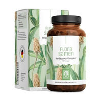 Produktbild von NATURTREU Flohsamenschalen Kapseln mit Kräuter-Komplex vegan glutenfrei laktosefrei 120 Kapseln