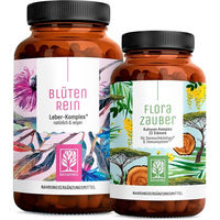 Produktbild von NATURTREU FLORAZAUBER BLÜTENREIN Paket vegan Kapseln ohne Zusatzstoffe