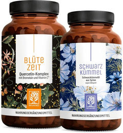NATURTREU Frühlingsbegleiter Sparpaket mit Kräuter-Komplex und Vitamin-Kombination vegan ohne Zusatzstoffe Kapseln – Bild 1 von 1