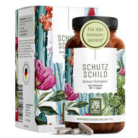 Produktbild von NATURTREU Immunsystem-Komplex Kräuter-Komplex mit Echinacea, Vitamin C und Zink, vegane Kapseln, ohne Zusatzstoffe