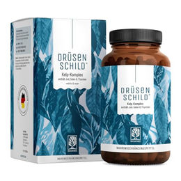 NATURTREU Jod Selen Komplex Kapseln mit 150 µg Jod aus Braunalgen vegan und ohne Zusatzstoffe 180 Kapseln – Bild 1 von 2