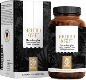 NATURTREU Maca Extrakt Komplex mit Bockshornklee und Tribulus terrestris, 90 vegane Kapseln, ohne Zusatzstoffe – Bild 1 von 1