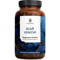 Produktbild von NATURTREU Magnesium Komplex 400 mg Bisglycinat 180 vegane Kapseln für Sportler ohne Zusatzstoffe