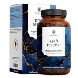 NATURTREU Magnesium Komplex vegan ohne Zusatzstoffe 180 Kapseln – Bild 1 von 4