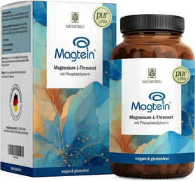 NATURTREU Magtein Magnesium L-Threonat Kapseln vegan ohne Zusatzstoffe – Bild 1 von 1