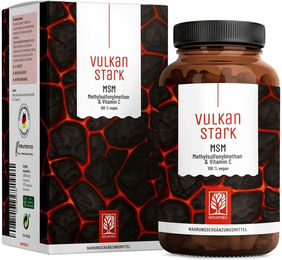 NATURTREU MSM Schwefel mit Vitamin C und Acerola Tabletten vegan 240 Stück – Bild 1 von 1