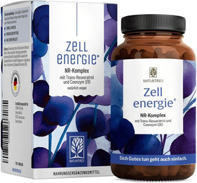 NATURTREU NAD+ NR Betain Komplex mit Coenzym Q10 Niacin und Taurin vegane Kapseln ohne Zusatzstoffe – Bild 1 von 1