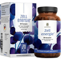 Produktbild von NATURTREU NAD+ NR Betain Komplex mit Coenzym Q10 Niacin und Taurin vegane Kapseln ohne Zusatzstoffe
