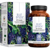Produktbild von NATURTREU OPC Traubenkernextrakt Komplex mit Q10, Kalium und schwarzem Knoblauch, vegane Kapseln, ohne Zusatzstoffe
