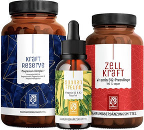NATURTREU Sonnenkraft Paket mit Flechten Komplex vegan und ohne Zusatzstoffe – Bild 1 von 1