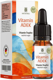 NATURTREU Vitamin ADEK Tropfen vegan ohne Zusatzstoffe – Bild 1 von 3