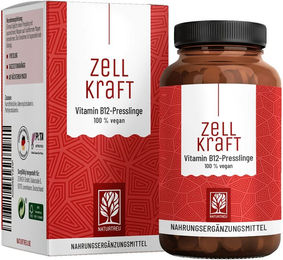 NATURTREU Vitamin B12 Komplex hochdosiert vegane Tabletten ohne Zusatzstoffe 270 Stück – Bild 1 von 1