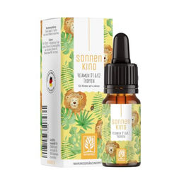 NATURTREU Vitamin D3 K2 Tropfen für Kinder vegan ohne Zusatzstoffe – Bild 1 von 2