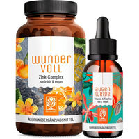 Produktbild von NATURTREU Vitamin-Kombination Vitamin A und Zink Tropfen vegan ohne Zusatzstoffe