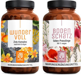 NATURTREU Zink Biotin Selen Kombi Kapseln vegan für Schwangere und Stillende ohne Zusatzstoffe – Bild 1 von 1