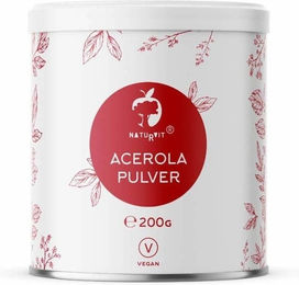 Naturvit Acerola Pulver vegan zuckerfrei und ohne Zusatzstoffe – Bild 1 von 1