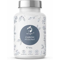 Produktbild von Naturvit Chrom Picolinat Kapseln vegan zuckerfrei laktosefrei glutenfrei 60 Stück