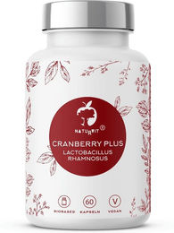 Naturvit Cranberry Plus Lactobacillus Kapseln vegan zuckerfrei laktosefrei glutenfrei 60 Stück – Bild 1 von 1