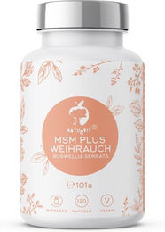 Naturvit MSM plus Weihrauch Kapseln vegan und ohne Zusatzstoffe – Bild 1 von 1