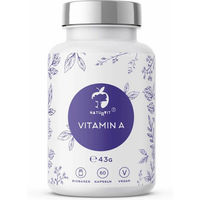 Produktbild von Naturvit Vitamin A Kapseln vegan glutenfrei laktosefrei zuckerfrei für Erwachsene 60 Stück