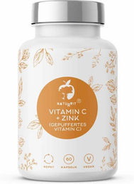 Naturvit Zink und Vitamin C Kapseln vegan glutenfrei laktosefrei zuckerfrei – Bild 1 von 1