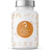 Produktbild von Naturvit Zink und Vitamin C Kapseln vegan glutenfrei laktosefrei zuckerfrei